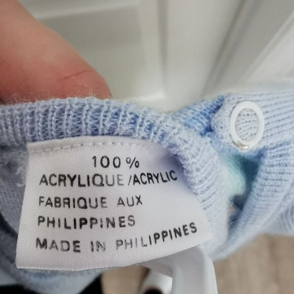 2/$30 Vintage thin knit jumpsuit size 6 m - Picture 4 of 5